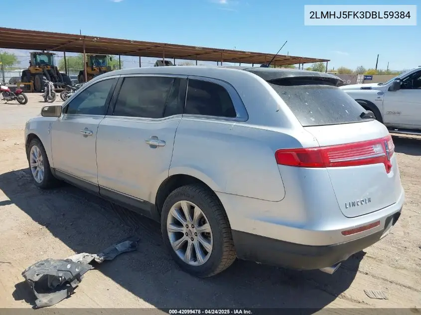 2013 Lincoln Mkt VIN: 2LMHJ5FK3DBL59384 Lot: 42099478