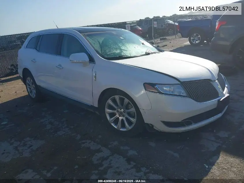 2013 Lincoln Mkt Ecoboost VIN: 2LMHJ5AT9DBL57042 Lot: 42498245