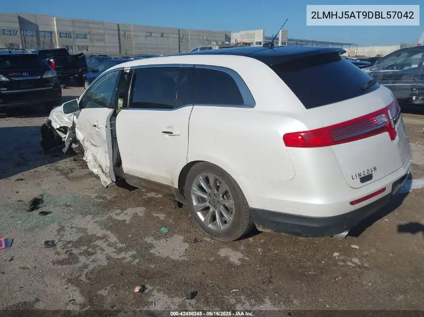 2013 Lincoln Mkt Ecoboost VIN: 2LMHJ5AT9DBL57042 Lot: 42498245