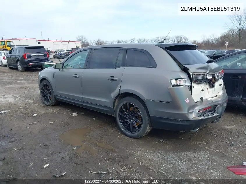 2014 Lincoln Mkt VIN: 2LMHJ5AT5EBL51319 Lot: 12283227
