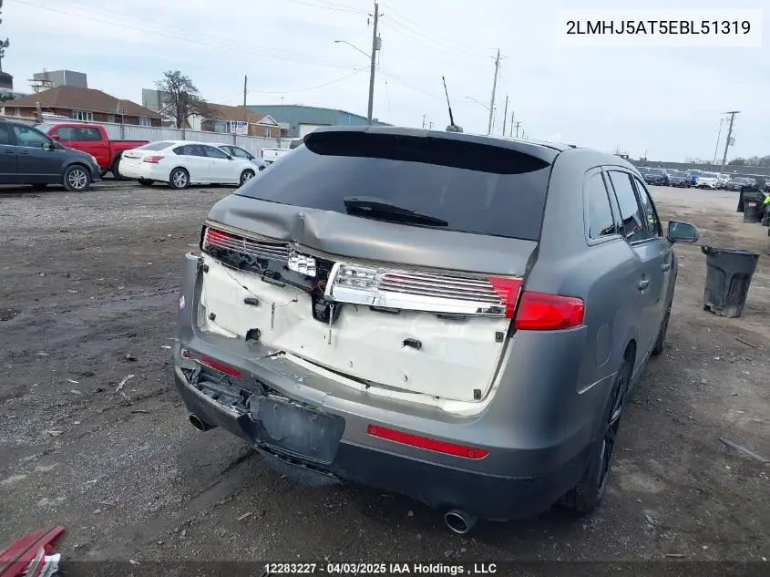 2014 Lincoln Mkt VIN: 2LMHJ5AT5EBL51319 Lot: 12283227