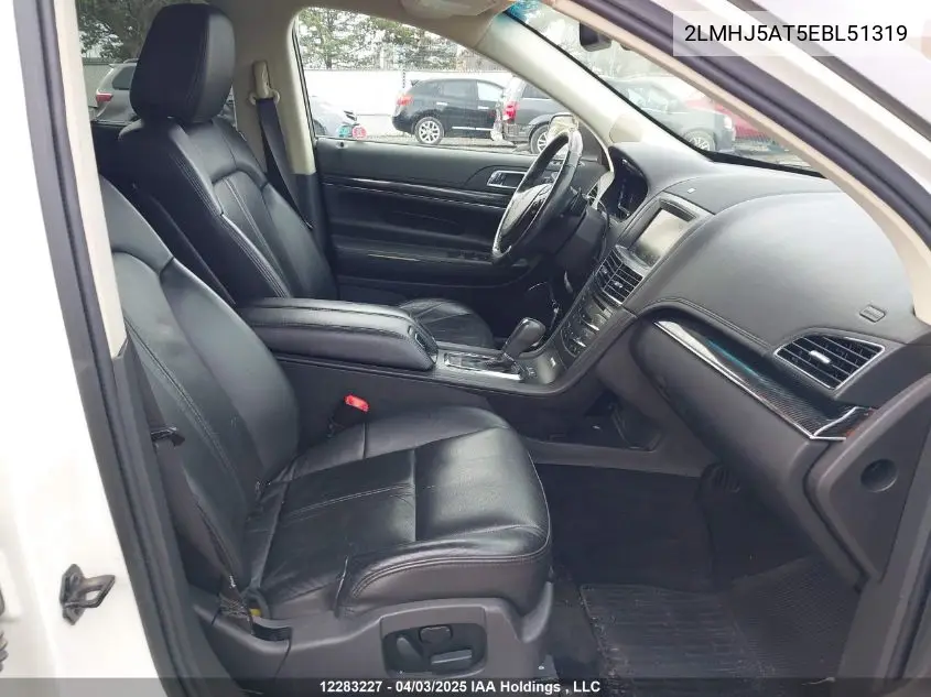 2014 Lincoln Mkt VIN: 2LMHJ5AT5EBL51319 Lot: 12283227