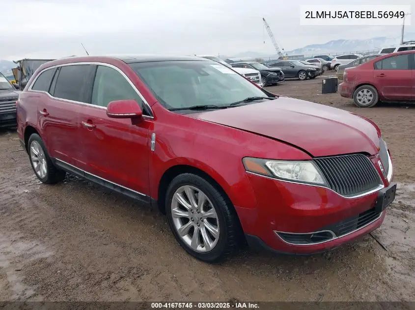2014 Lincoln Mkt Ecoboost VIN: 2LMHJ5AT8EBL56949 Lot: 41675745