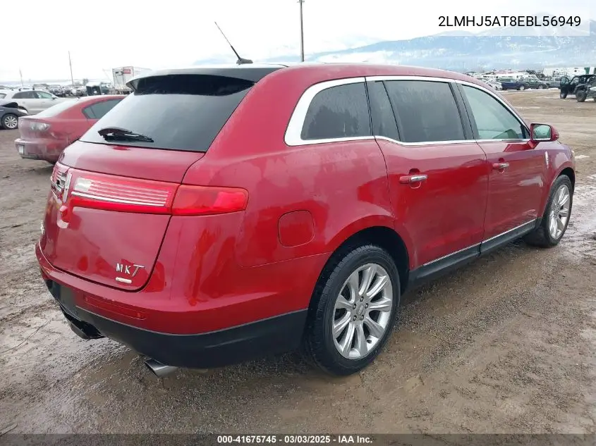 2014 Lincoln Mkt Ecoboost VIN: 2LMHJ5AT8EBL56949 Lot: 41675745