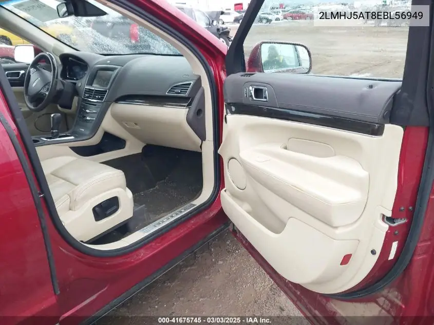 2014 Lincoln Mkt Ecoboost VIN: 2LMHJ5AT8EBL56949 Lot: 41675745