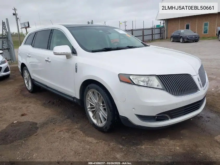 2014 Lincoln Mkt Ecoboost VIN: 2LMHJ5AT0EBL50661 Lot: 41898237