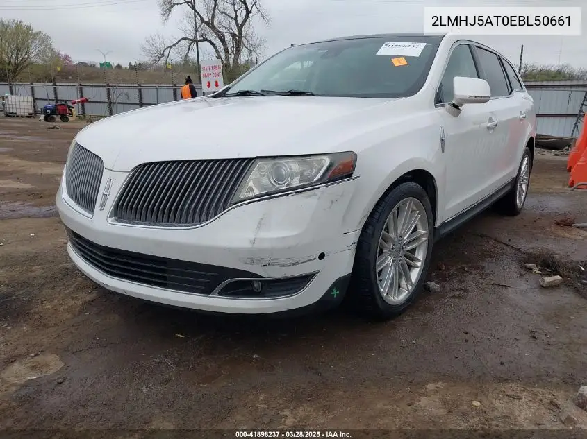 2014 Lincoln Mkt Ecoboost VIN: 2LMHJ5AT0EBL50661 Lot: 41898237
