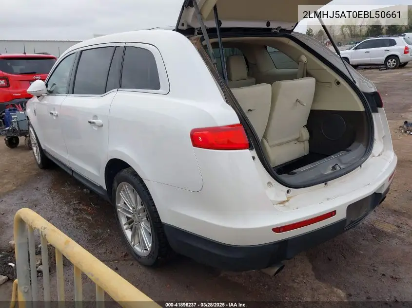 2014 Lincoln Mkt Ecoboost VIN: 2LMHJ5AT0EBL50661 Lot: 41898237