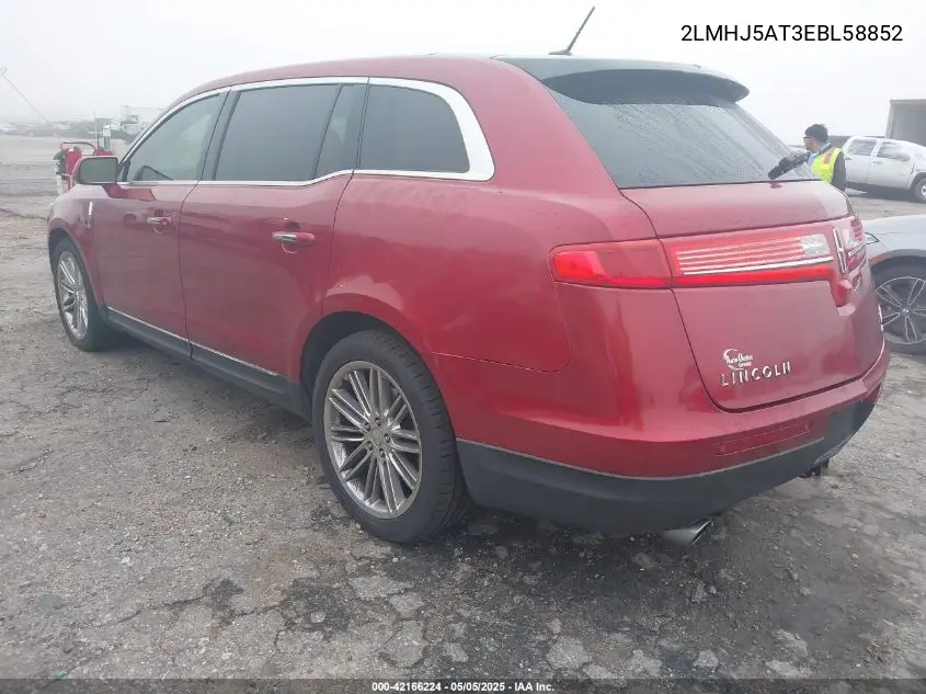 2014 Lincoln Mkt Ecoboost VIN: 2LMHJ5AT3EBL58852 Lot: 42166224