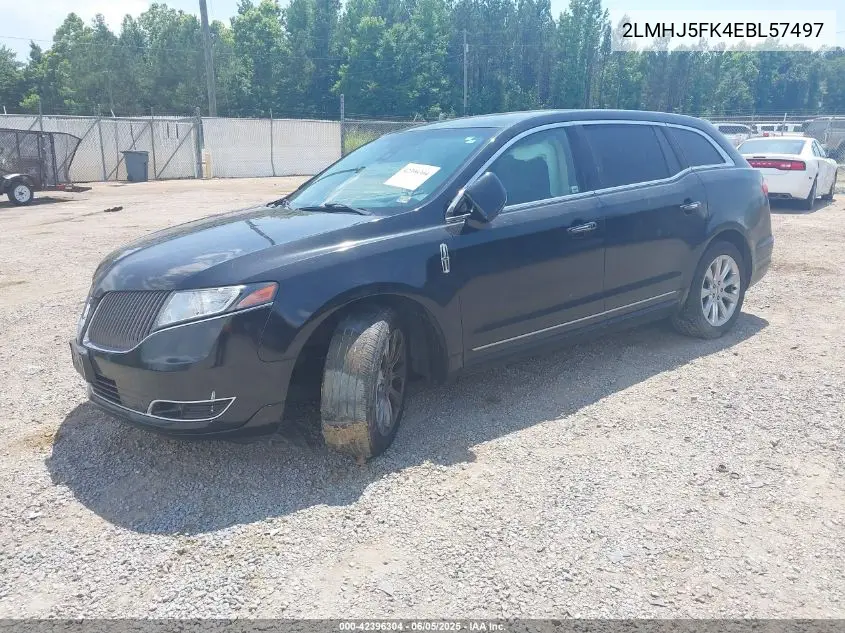 2014 Lincoln Mkt VIN: 2LMHJ5FK4EBL57497 Lot: 42396304