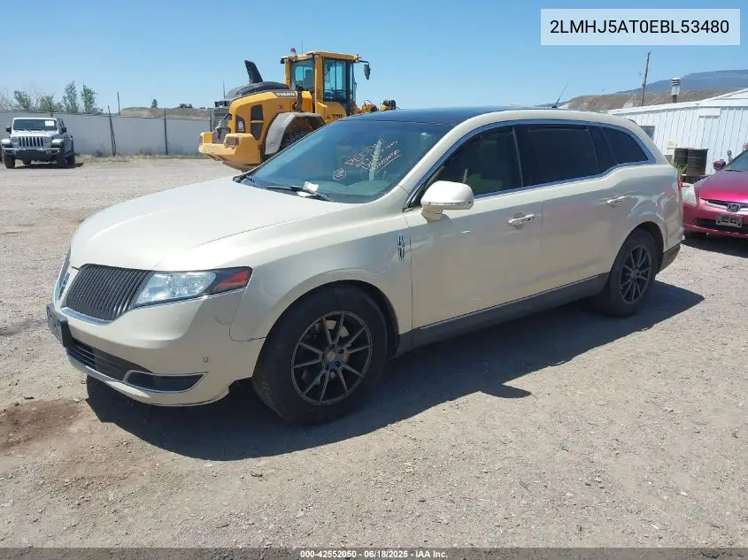 2014 Lincoln Mkt Ecoboost VIN: 2LMHJ5AT0EBL53480 Lot: 42552050