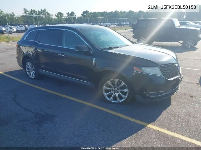 2014 Lincoln Mkt VIN: 2LMHJ5FK2EBL50158 Lot: 42607852