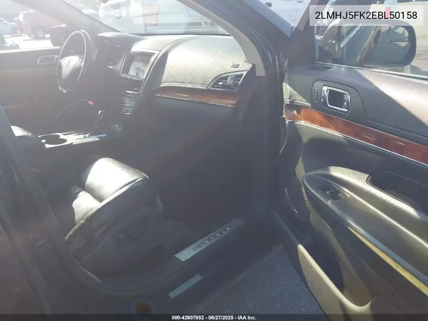 2014 Lincoln Mkt VIN: 2LMHJ5FK2EBL50158 Lot: 42607852