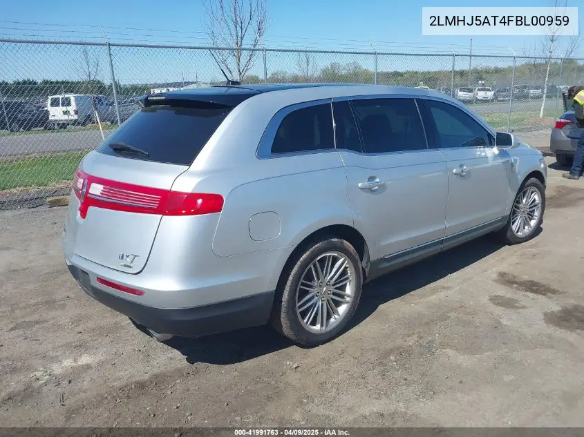 2015 Lincoln Mkt Ecoboost VIN: 2LMHJ5AT4FBL00959 Lot: 41991763