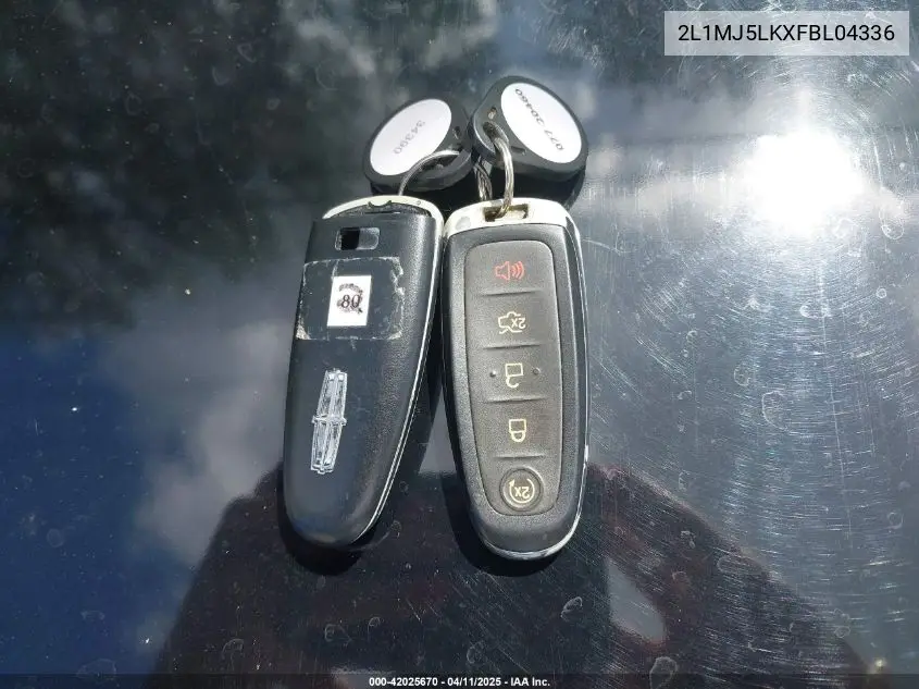 2015 Lincoln Mkt Limo VIN: 2L1MJ5LKXFBL04336 Lot: 42025670