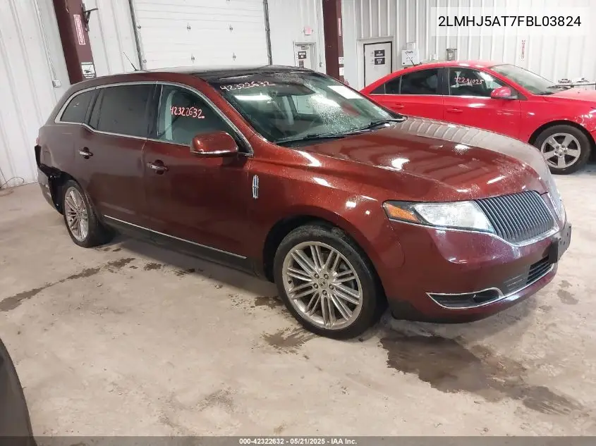 2015 Lincoln Mkt Ecoboost VIN: 2LMHJ5AT7FBL03824 Lot: 42322632