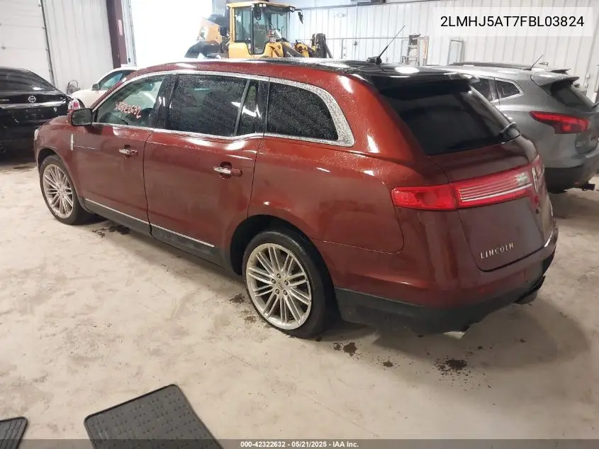 2015 Lincoln Mkt Ecoboost VIN: 2LMHJ5AT7FBL03824 Lot: 42322632