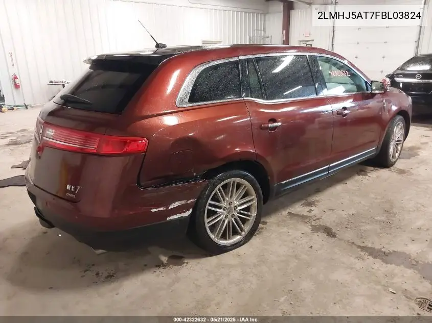 2015 Lincoln Mkt Ecoboost VIN: 2LMHJ5AT7FBL03824 Lot: 42322632