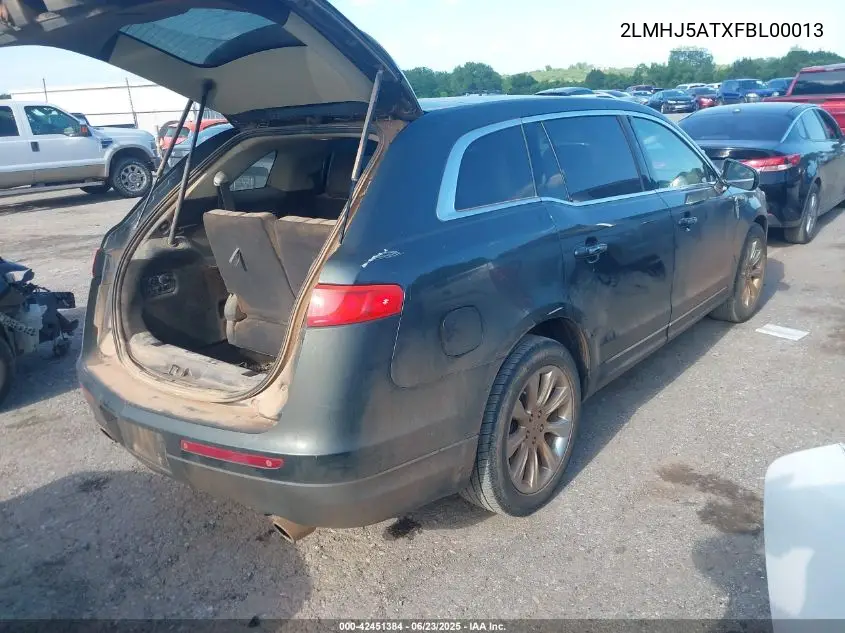 2015 Lincoln Mkt Ecoboost VIN: 2LMHJ5ATXFBL00013 Lot: 42451384