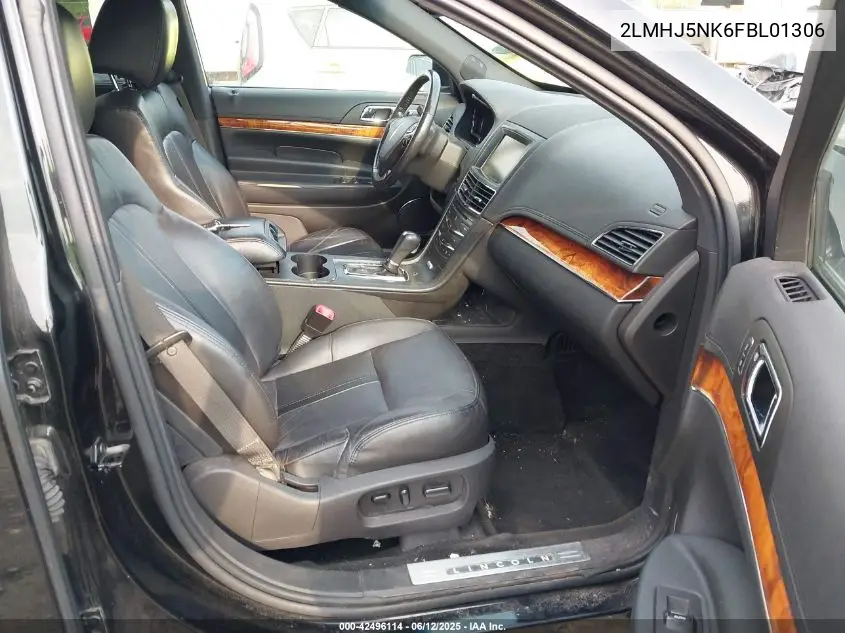 2015 Lincoln Mkt Livery VIN: 2LMHJ5NK6FBL01306 Lot: 42496114
