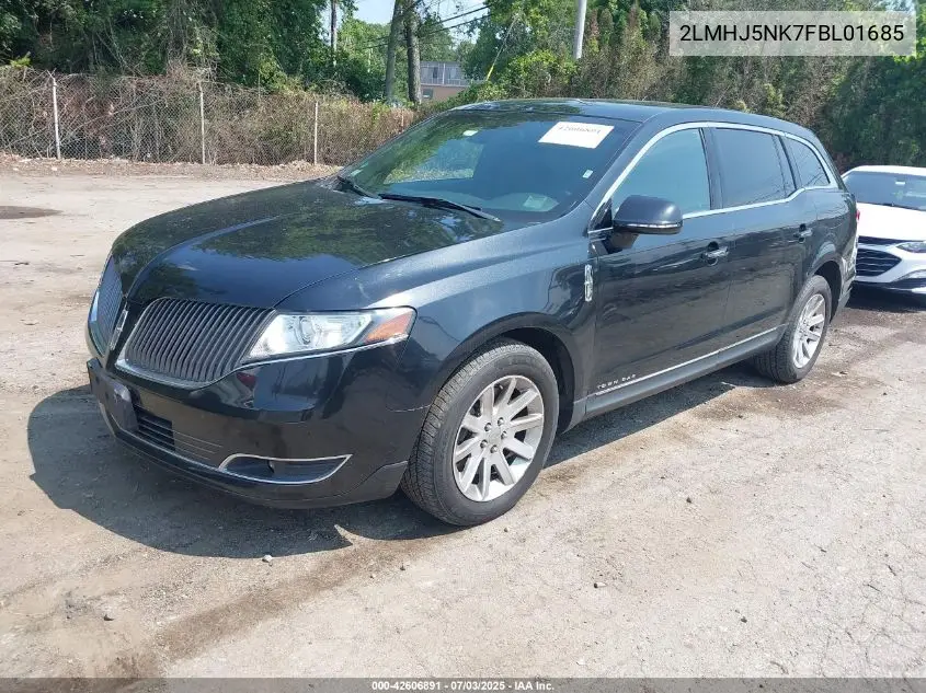 2015 Lincoln Mkt Livery VIN: 2LMHJ5NK7FBL01685 Lot: 42606891