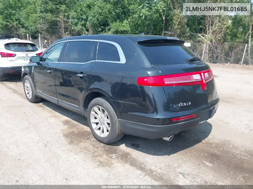 2015 Lincoln Mkt Livery VIN: 2LMHJ5NK7FBL01685 Lot: 42606891