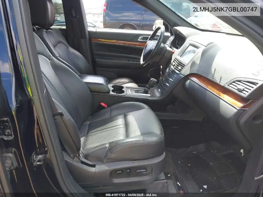 2016 Lincoln Mkt Livery VIN: 2LMHJ5NK7GBL00747 Lot: 41971722