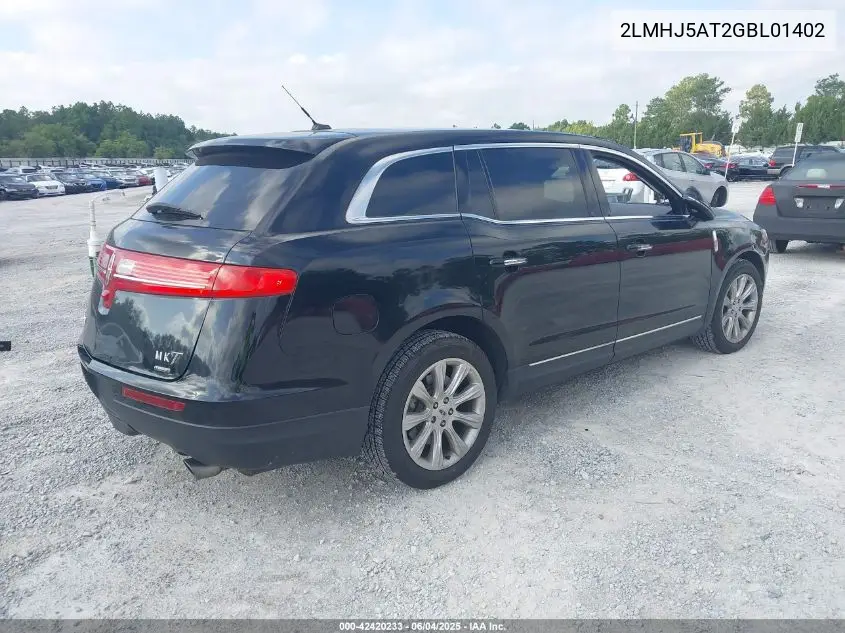 2016 Lincoln Mkt Ecoboost VIN: 2LMHJ5AT2GBL01402 Lot: 42420233