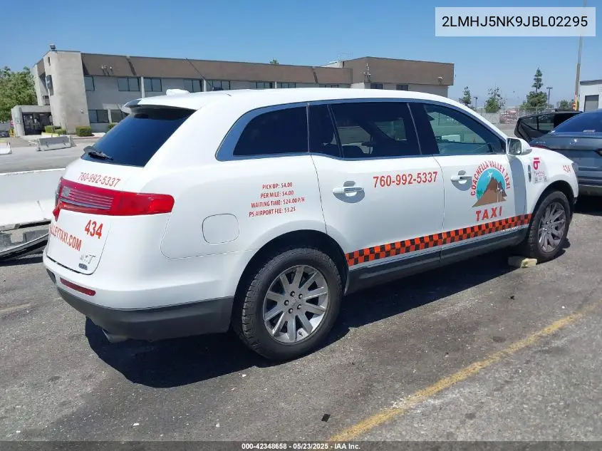 2018 Lincoln Mkt Livery VIN: 2LMHJ5NK9JBL02295 Lot: 42348658