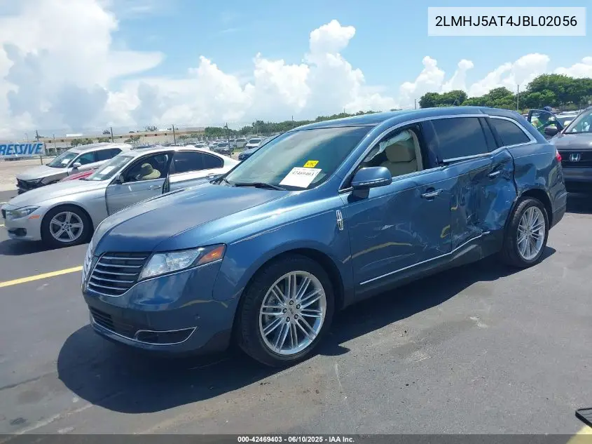 2018 Lincoln Mkt Reserve VIN: 2LMHJ5AT4JBL02056 Lot: 42469403