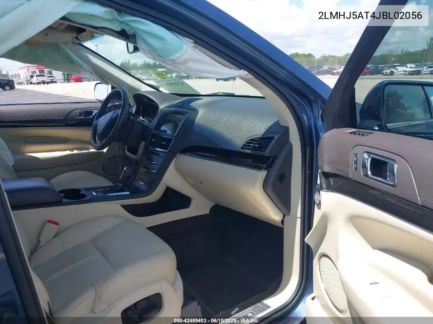 2018 Lincoln Mkt Reserve VIN: 2LMHJ5AT4JBL02056 Lot: 42469403