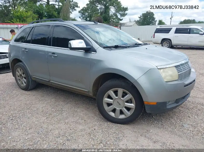 2007 Lincoln Mkx VIN: 2LMDU68C97BJ33842 Lot: 42216910