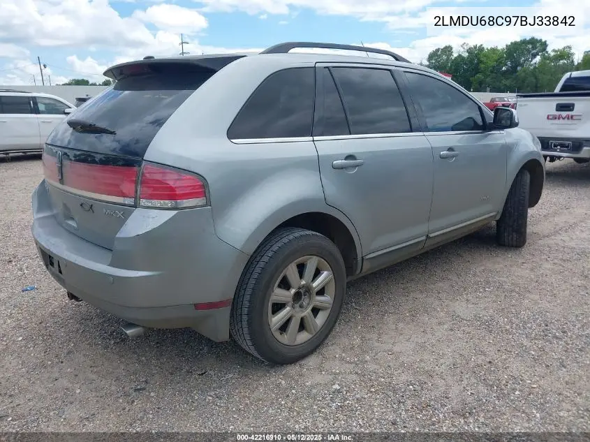 2007 Lincoln Mkx VIN: 2LMDU68C97BJ33842 Lot: 42216910
