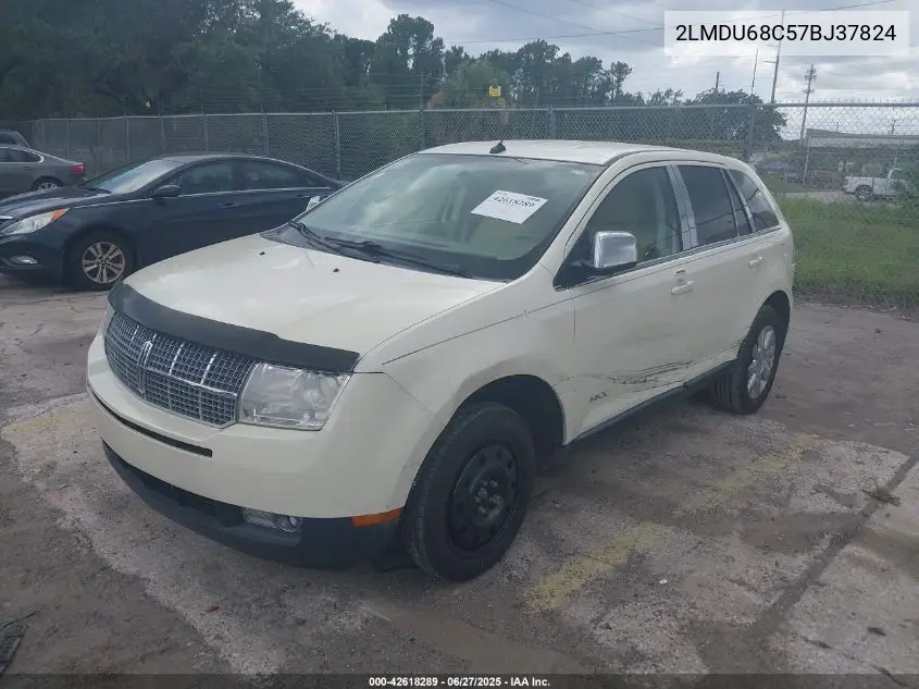 2007 Lincoln Mkx VIN: 2LMDU68C57BJ37824 Lot: 42618289