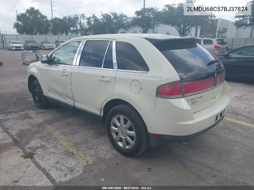 2007 Lincoln Mkx VIN: 2LMDU68C57BJ37824 Lot: 42618289