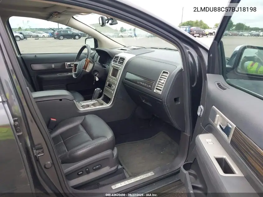 2007 Lincoln Mkx VIN: 2LMDU88C57BJ18198 Lot: 42620498