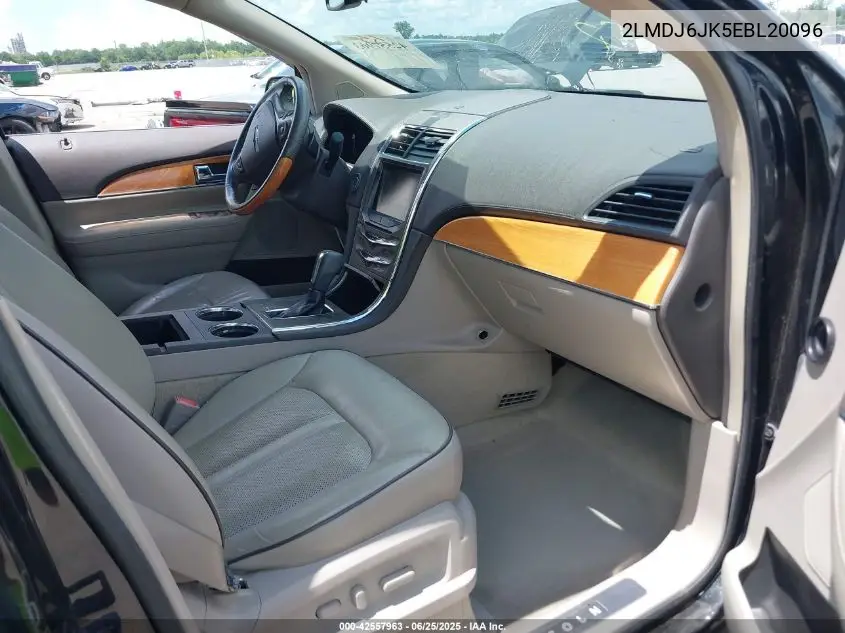 2014 Lincoln Mkx VIN: 2LMDJ6JK5EBL20096 Lot: 42557963