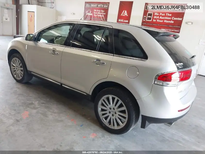 2015 Lincoln Mkx VIN: 2LMDJ6JK4FBL30488 Lot: 42579792