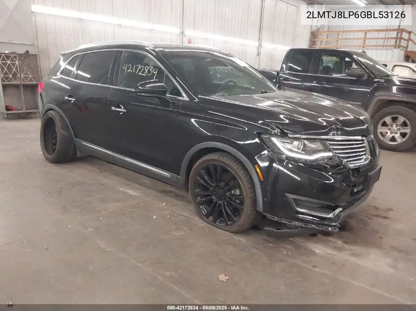 2lmtj8lp6gbl53126 2LMTJ8LP6GBL53126 2016 Lincoln Mkx Reserve
