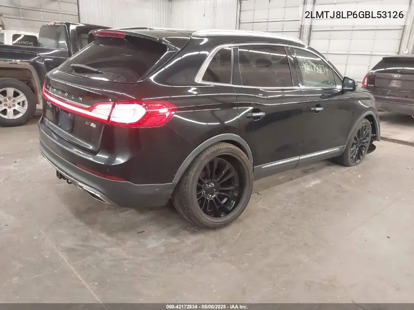 2lmtj8lp6gbl53126 2LMTJ8LP6GBL53126 2016 Lincoln Mkx Reserve