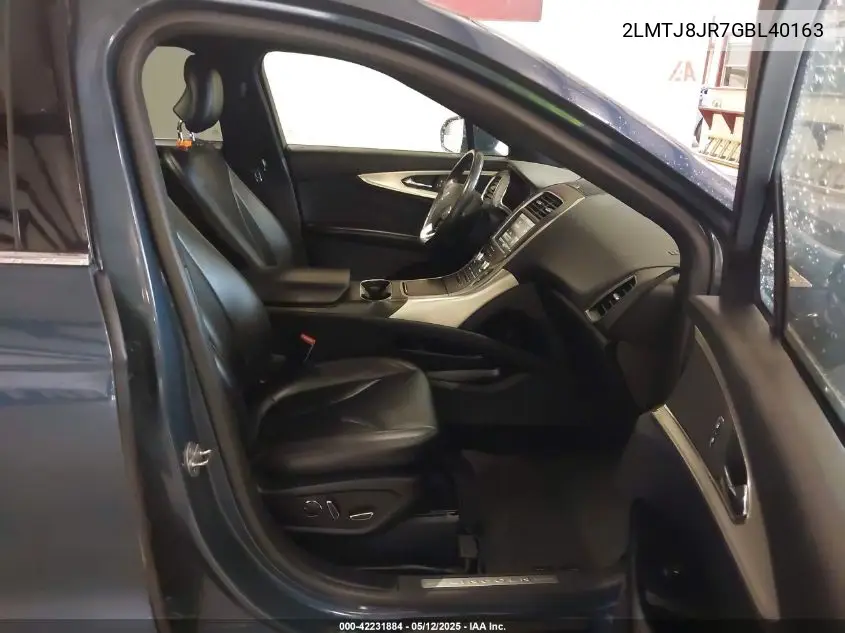 2016 Lincoln Mkx Premiere VIN: 2LMTJ8JR7GBL40163 Lot: 42231884