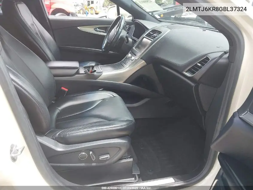 2016 Lincoln Mkx Select VIN: 2LMTJ6KR8GBL37324 Lot: 42800013