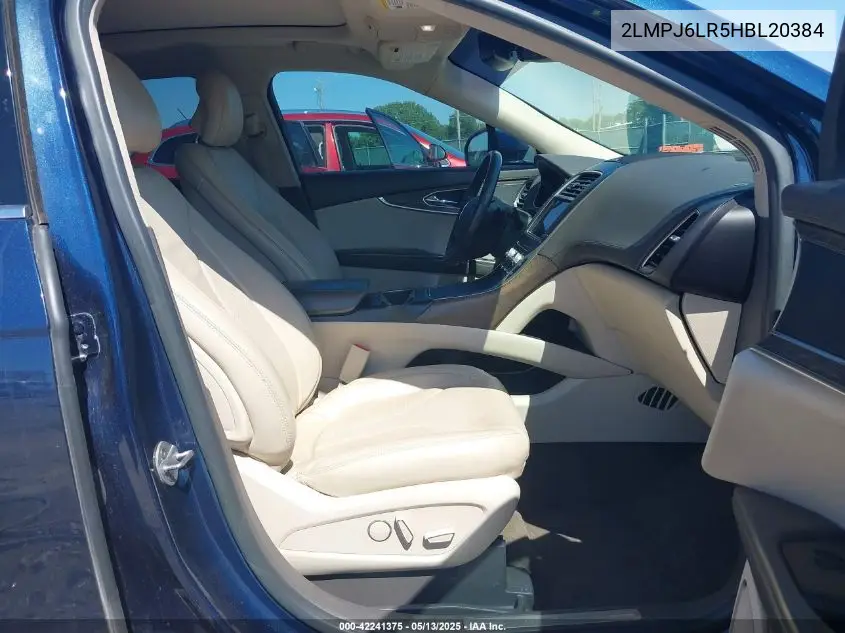2017 Lincoln Mkx Reserve VIN: 2LMPJ6LR5HBL20384 Lot: 42241375