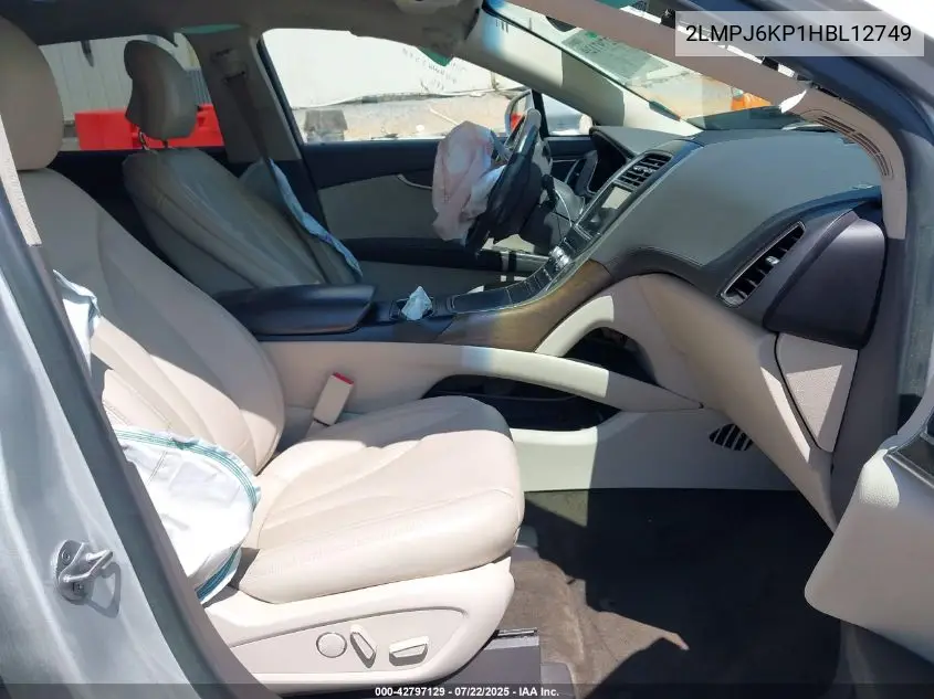 2017 Lincoln Mkx Select VIN: 2LMPJ6KP1HBL12749 Lot: 42797129