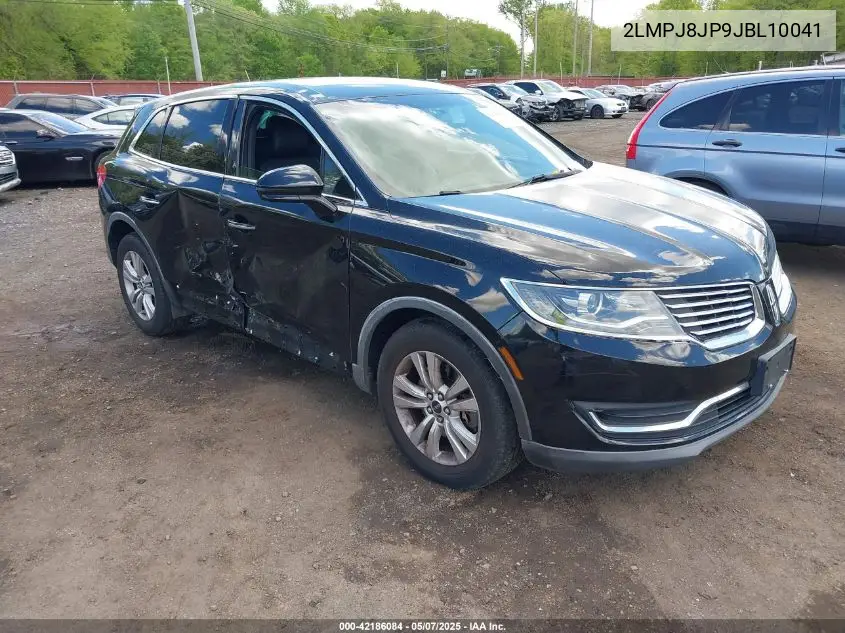 2018 Lincoln Mkx Premiere VIN: 2LMPJ8JP9JBL10041 Lot: 42186084