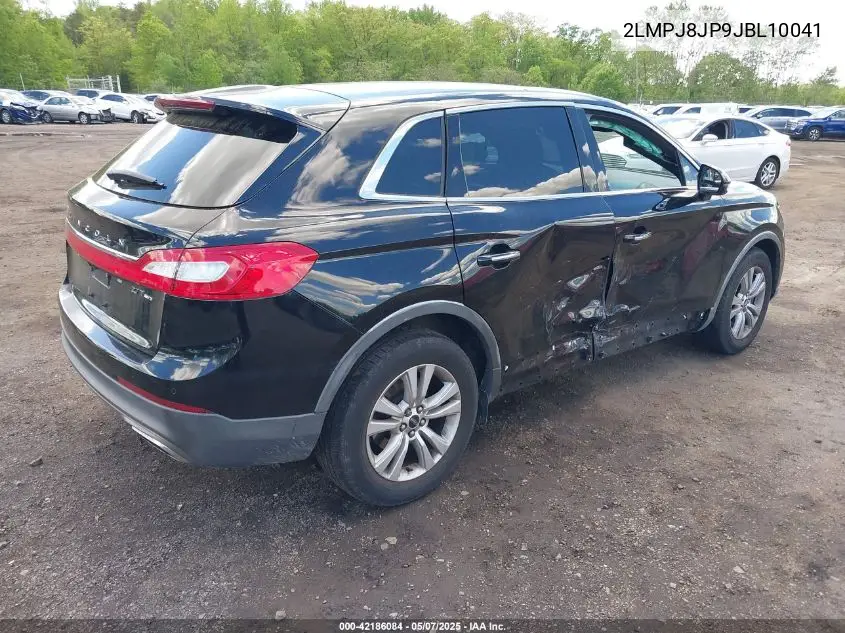 2018 Lincoln Mkx Premiere VIN: 2LMPJ8JP9JBL10041 Lot: 42186084
