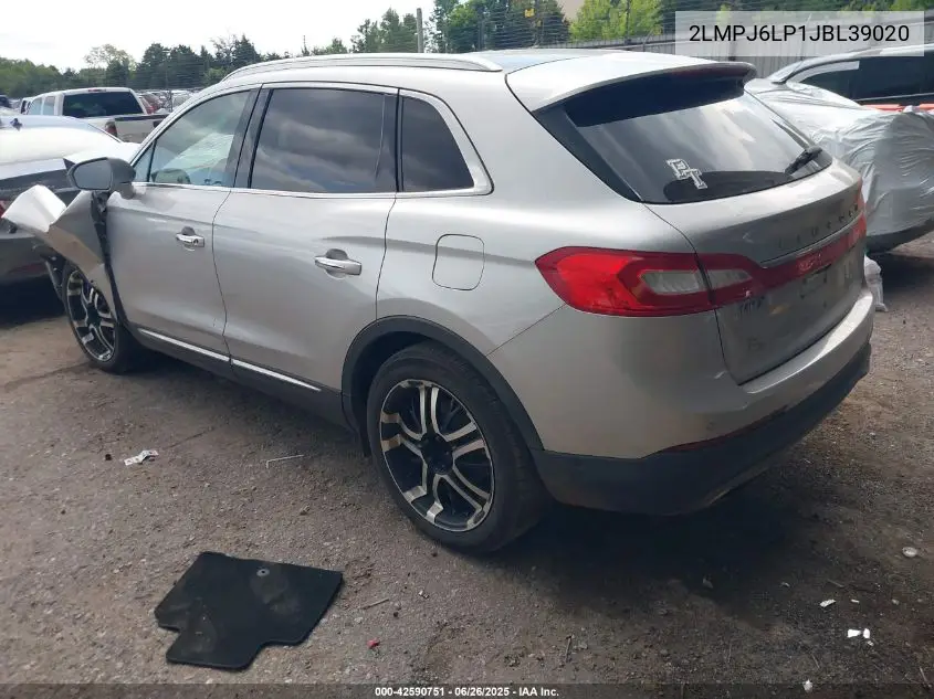 2018 Lincoln Mkx Reserve VIN: 2LMPJ6LP1JBL39020 Lot: 42590751