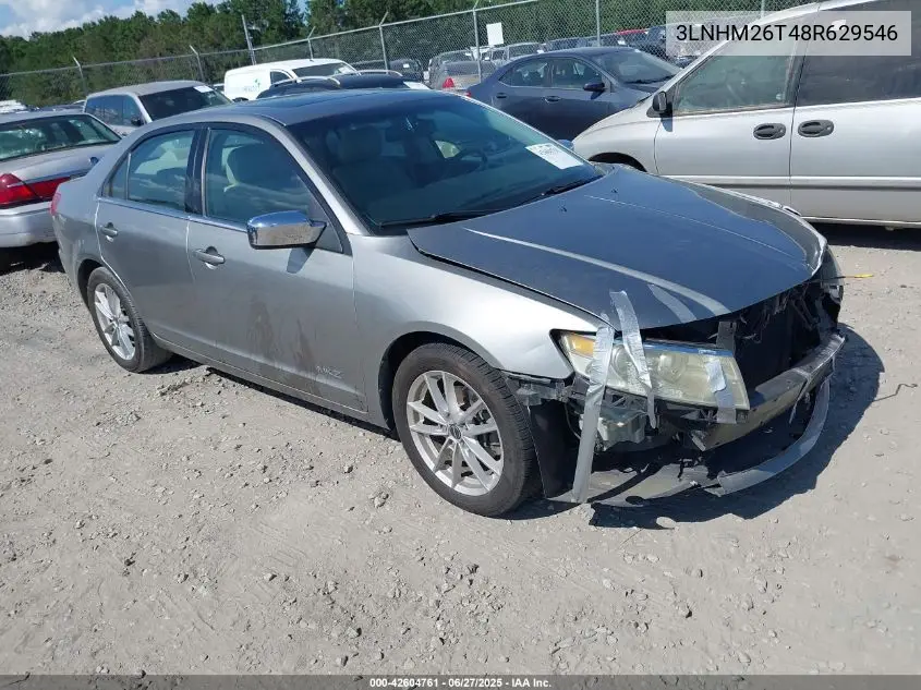 2008 Lincoln Mkz VIN: 3LNHM26T48R629546 Lot: 42604761