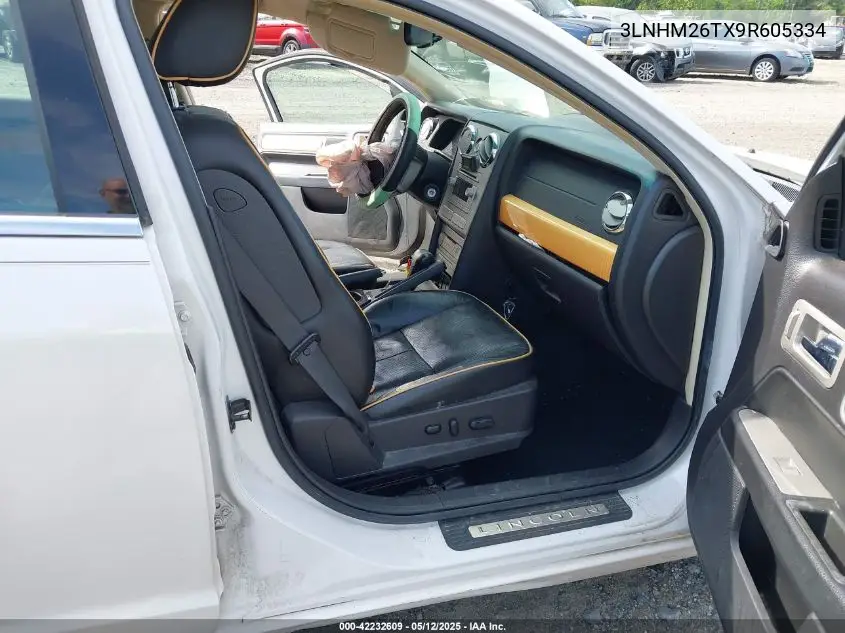 2009 Lincoln Mkz VIN: 3LNHM26TX9R605334 Lot: 42232609