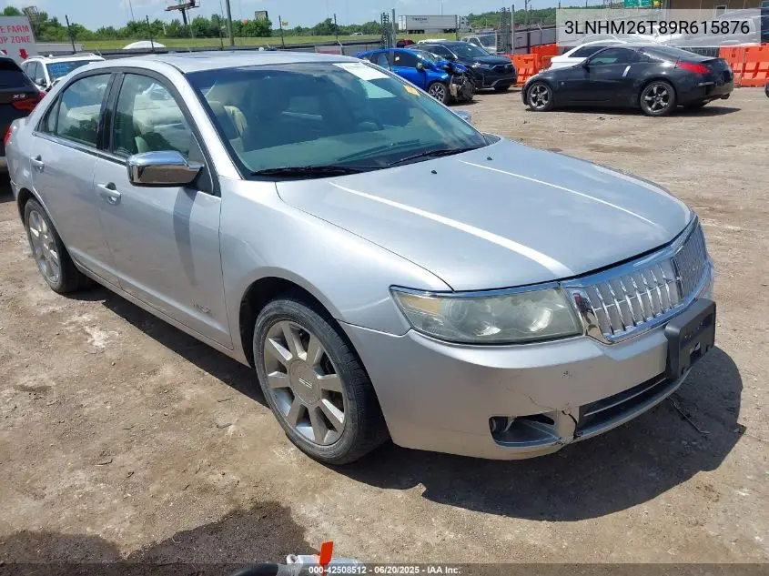 2009 Lincoln Mkz VIN: 3LNHM26T89R615876 Lot: 42508512